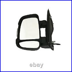 Peugeot Boxer Wing Mirror Unit 2006 to 2020 LEFT HAND SIDE Electric Short Arm